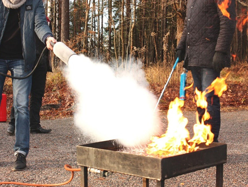 Advanced Training in Fire Fighting